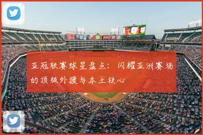亚冠联赛球星盘点:闪耀亚洲赛场的顶级外援与本土核心